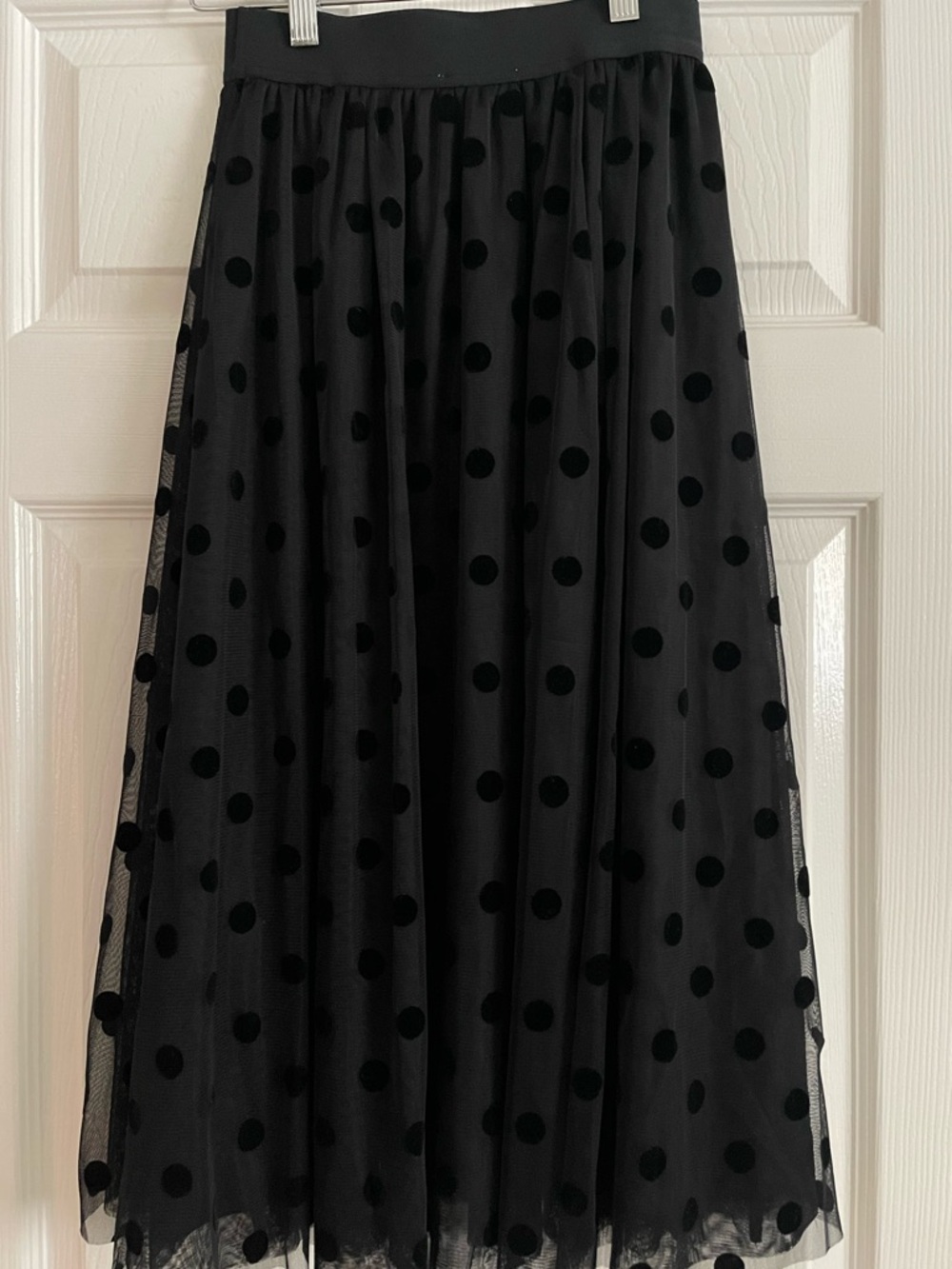NWT Boden Dots Black Skirt US 0P, UK 4P